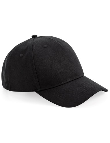 B-BC62N-Casquette à 5 Panneaux en Coton Biologique